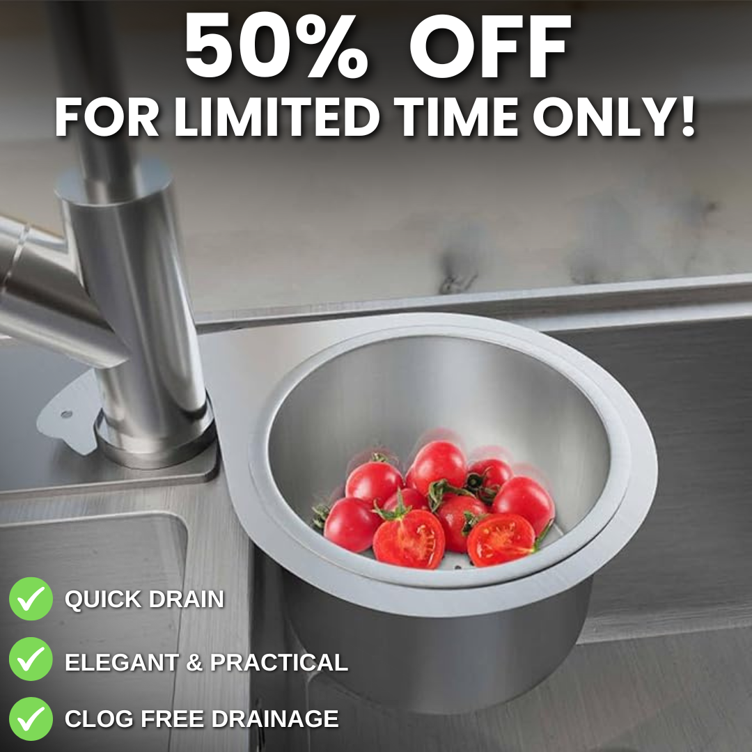 Kitchen Sink Steel Drain