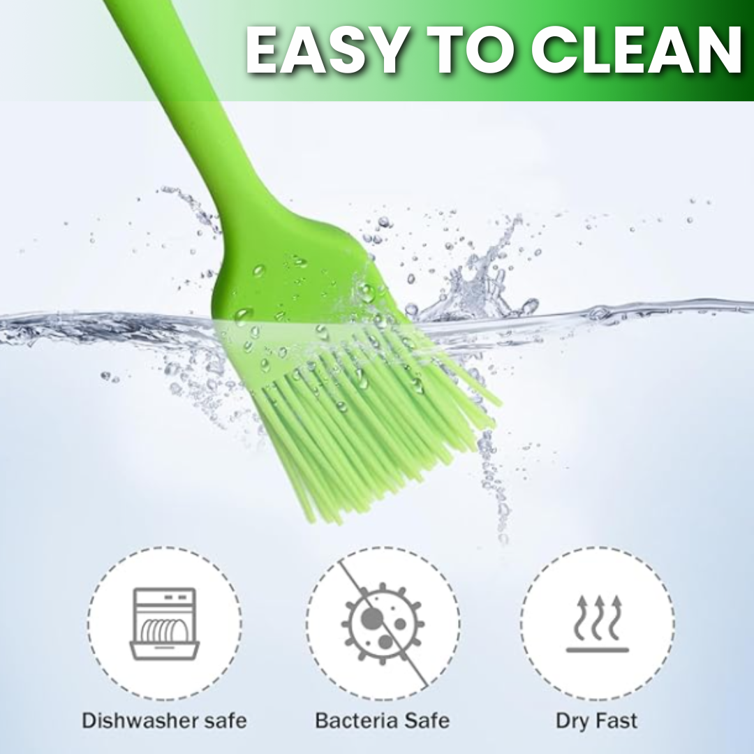 5pcs Premium Silicone Kitchen Brush Set