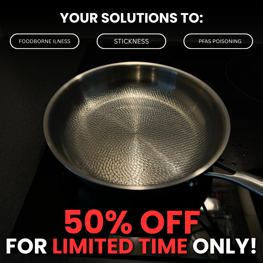 Chef Solutions™ Titanium Hammered Pan