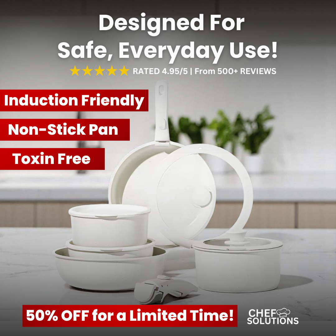 Chef Solutions™ Premium 11-Piece Cookware Set