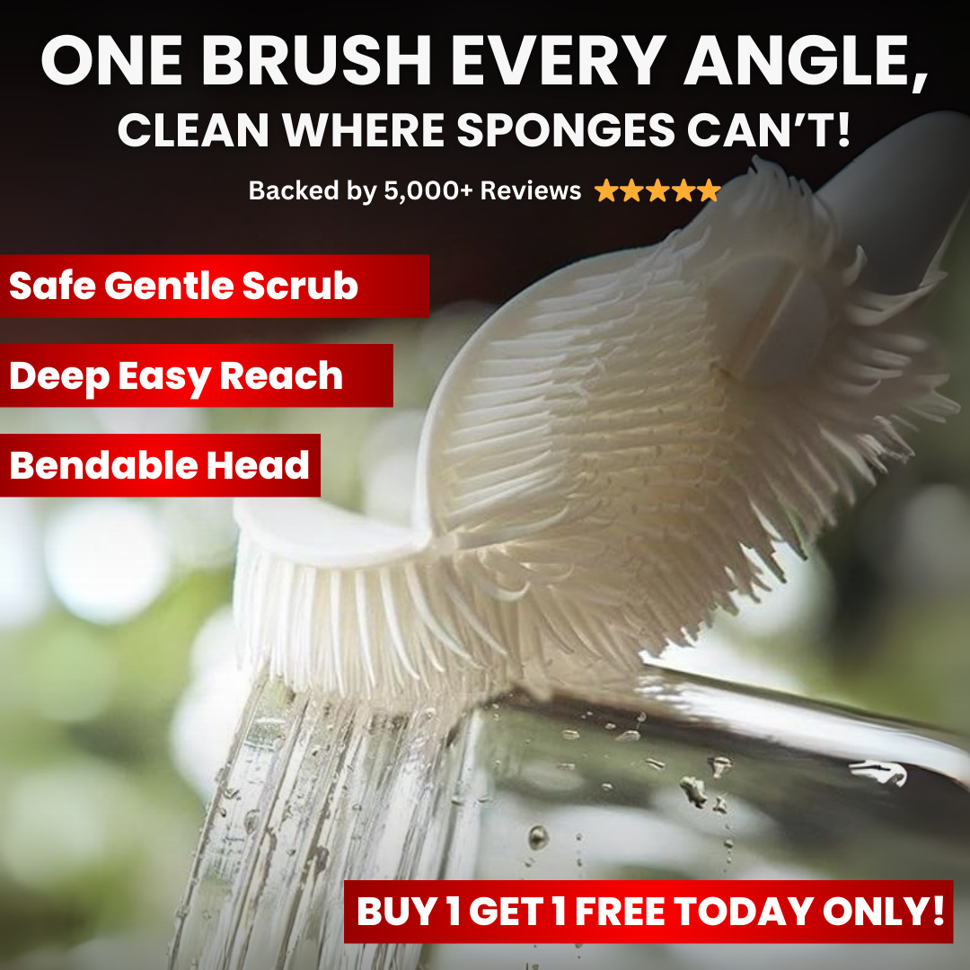 360° cleaning brush