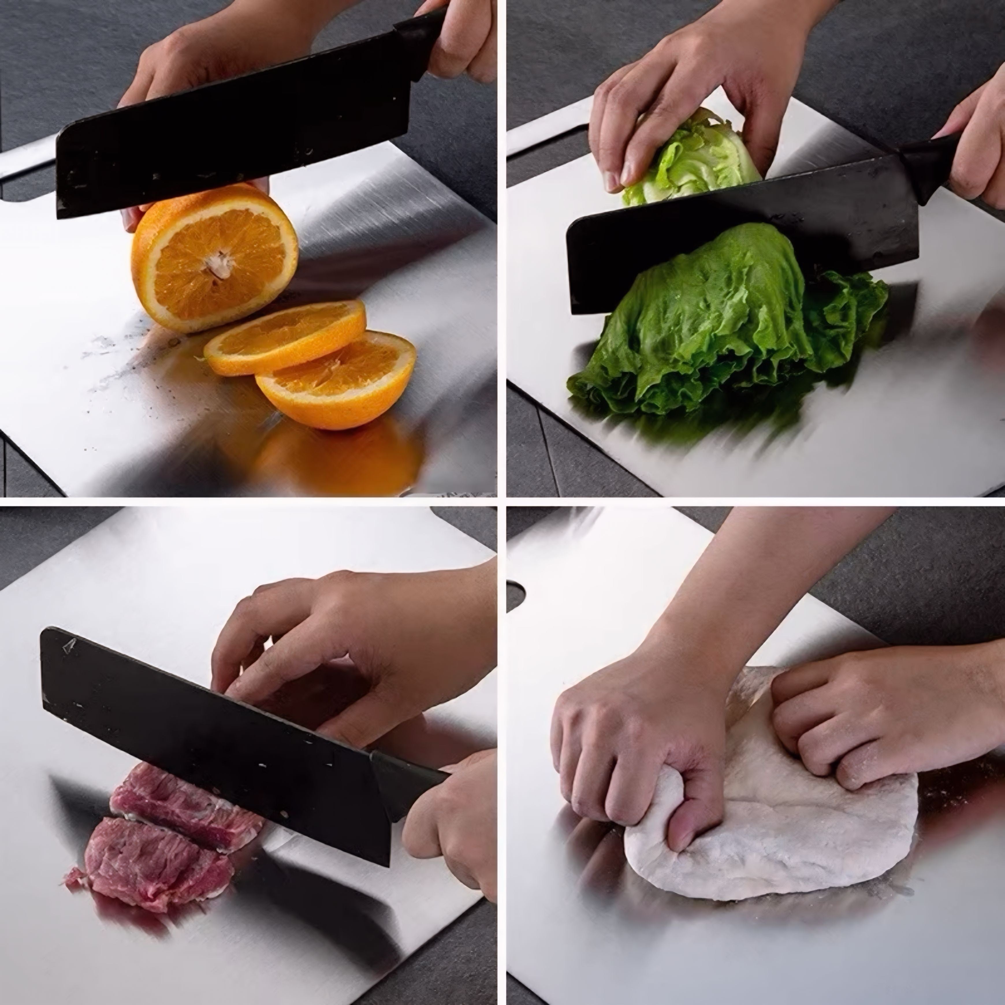 Premium Stainless Steel Chopping Board