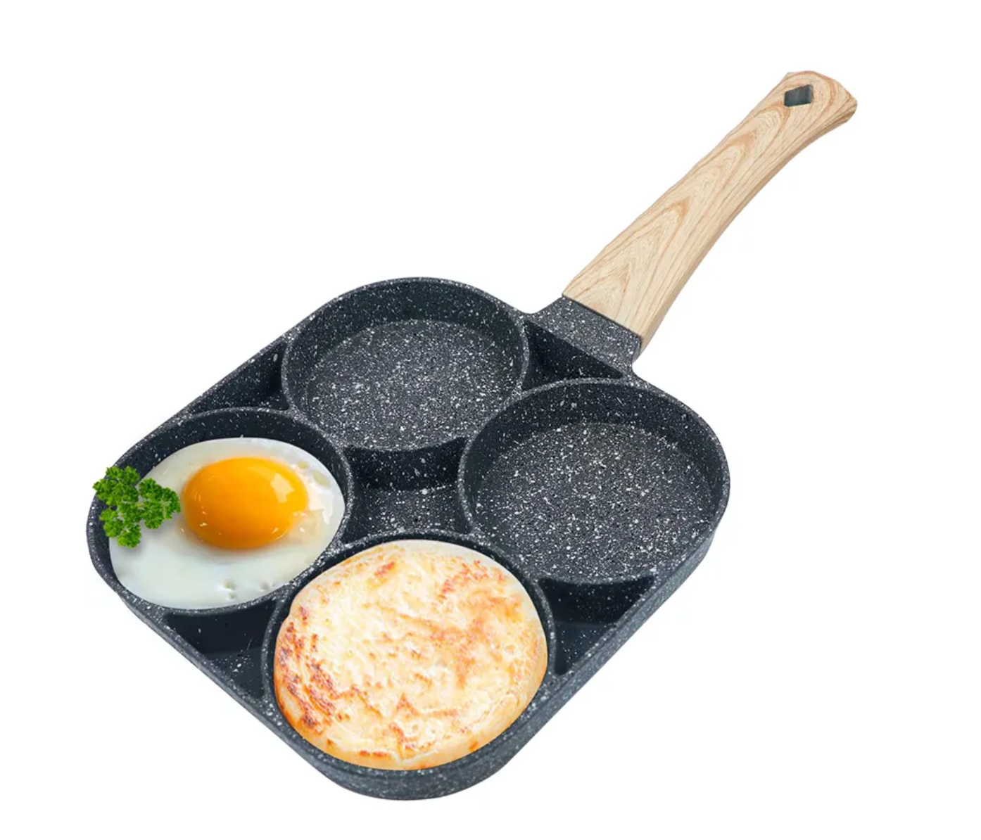 4 - Hole Egg & Pancake Fry Pan