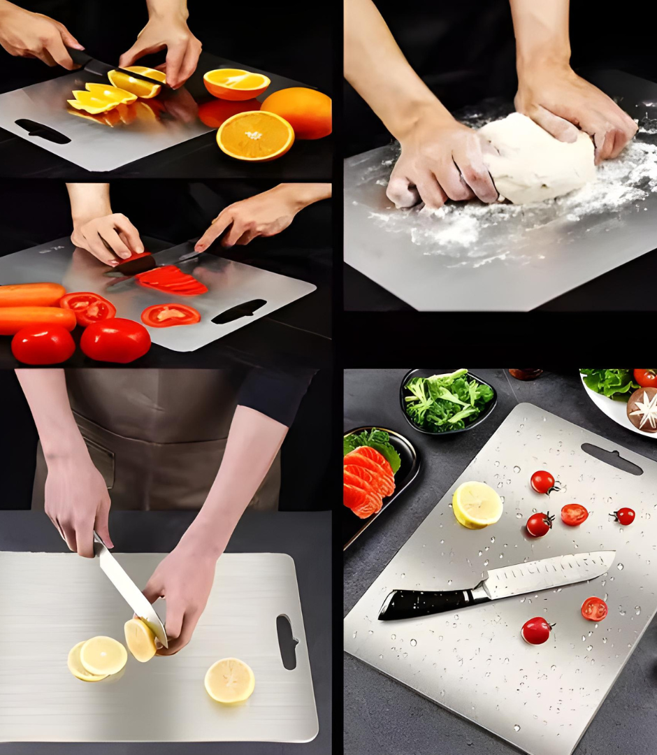 Premium Stainless Steel Chopping Board